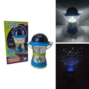 Discovery Starlight Lantern 2-in-1 LED Light Star Projector Nightlight Read ⬇️
